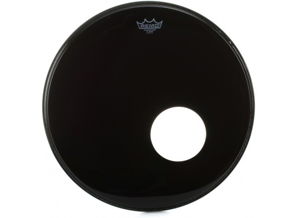 REMO Powerstroke 3 Ebony Bass, 5 Black DynamO Installed 20 REMO Powerstroke 3 Ebony Bass, 5 Black DynamO Installed 20